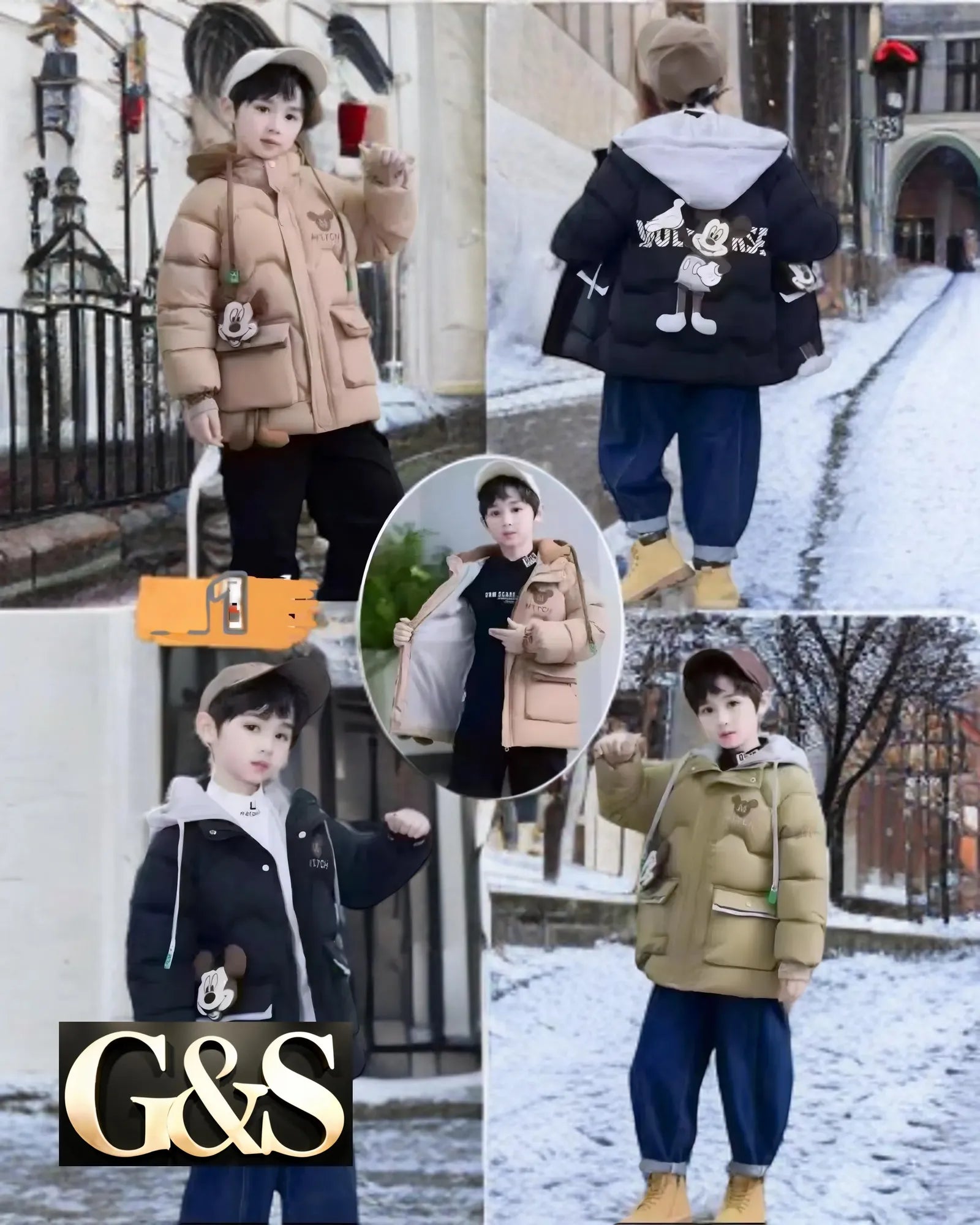 INCI 111 Children’s Puffer Jackets - G&S