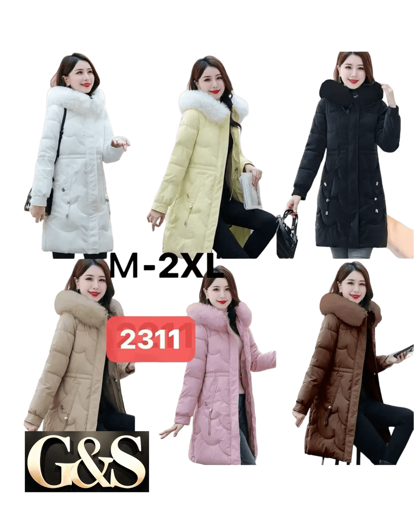 GY 23110 Women’s Puffer Jackets for Winter Warmth