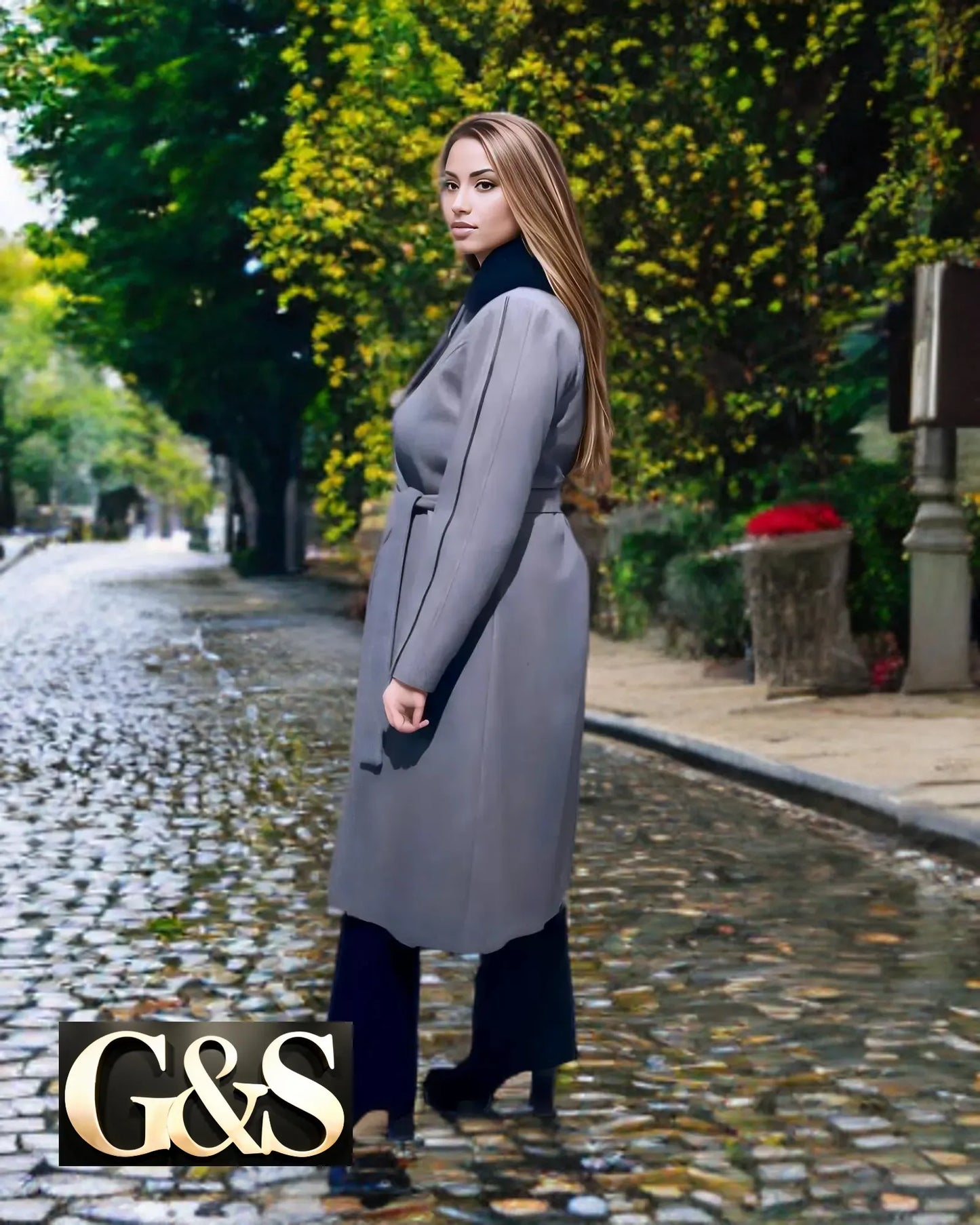 Model 1007 Women’s Coat - Front | Sami's Jackets