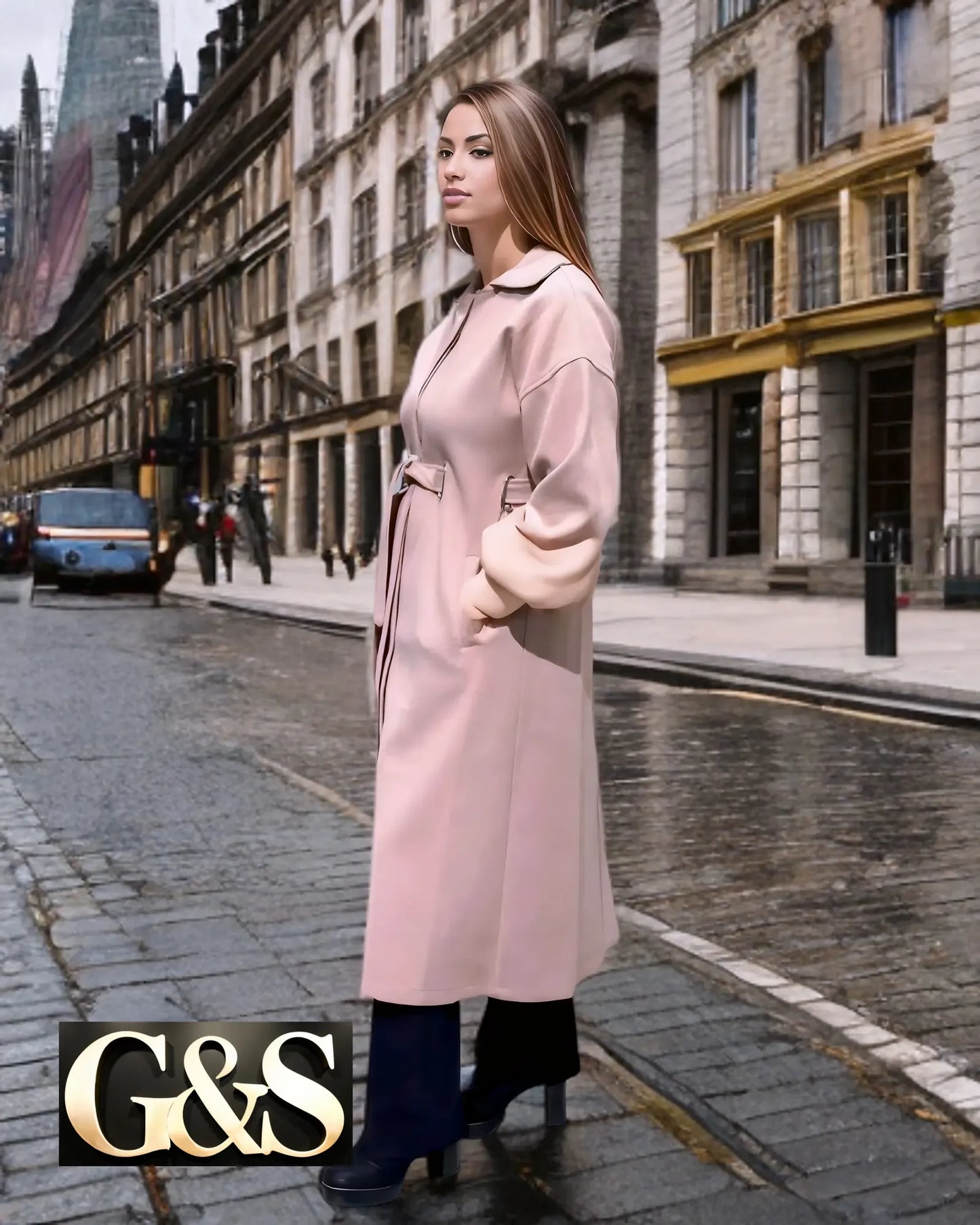 Model 1030 Women’s Coat - Detail 4 | Sami's Jackets