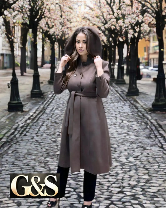 Model 1002 Women’s Coat - Back | Sami's Jackets