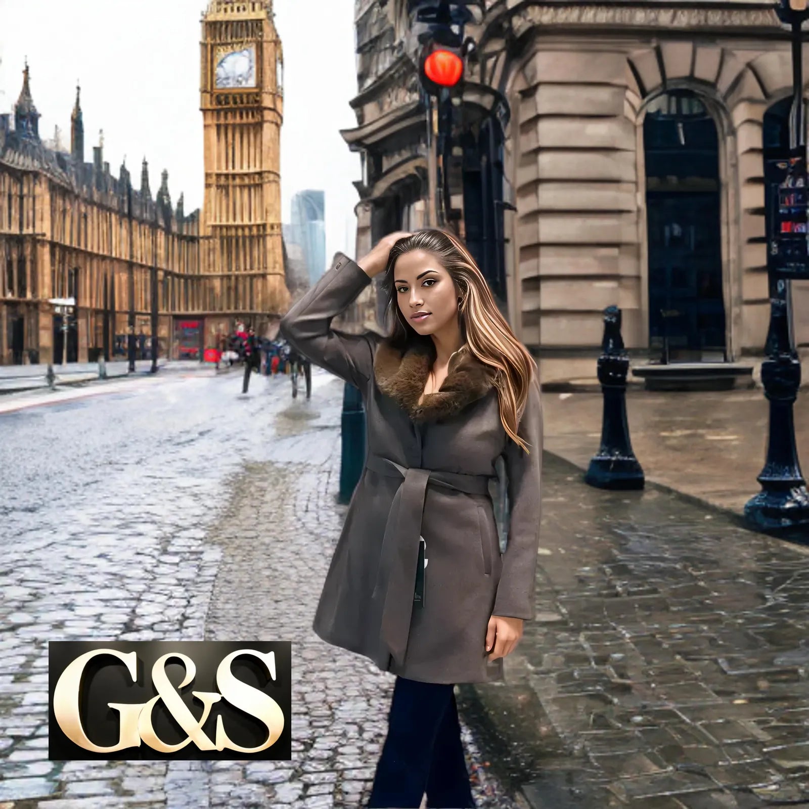 Model 1001 Women Long Jackets - Front | Sami's Jackets