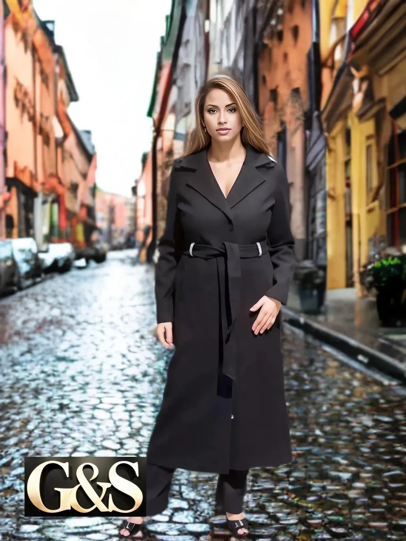 Model 1051 Women Long Coat - G&S