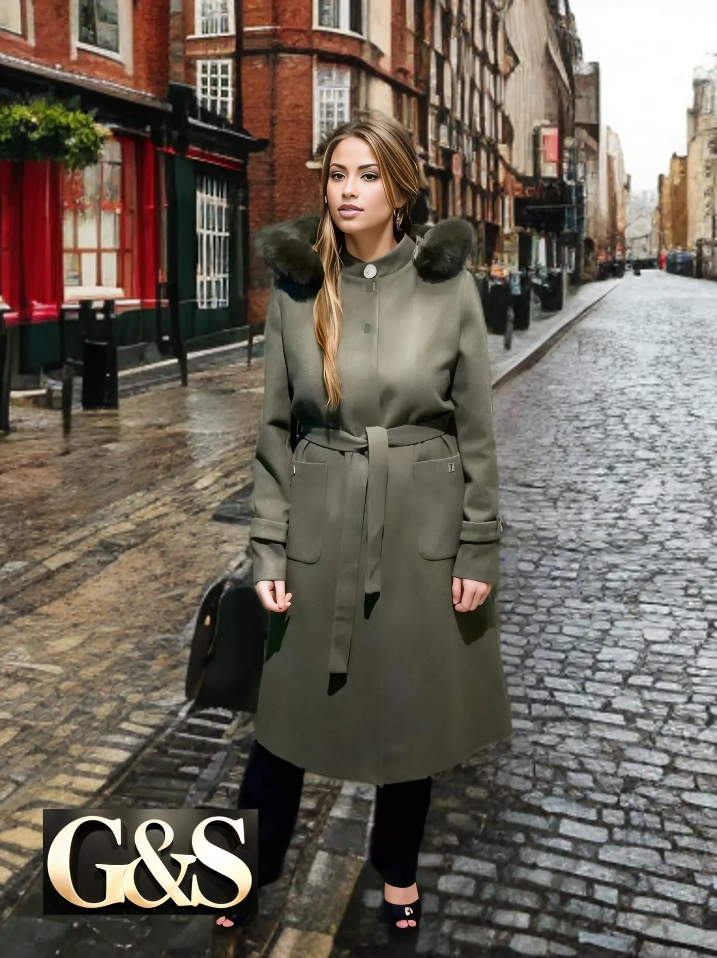 Model 1013 Women’s Coat - Detail 6 | Sami's Jackets