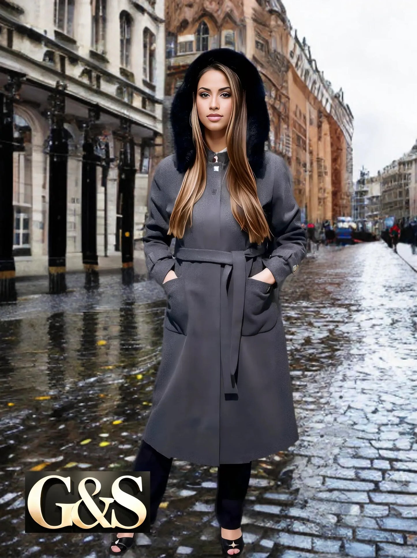 Model 1013 Women’s Coat - Detail 11 | Sami's Jackets