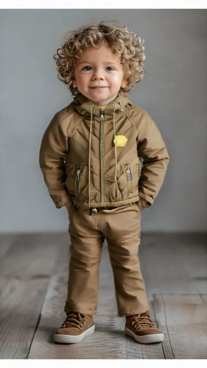 MG CHB335 Childrens Sporty Winter Tracksuit - G&S