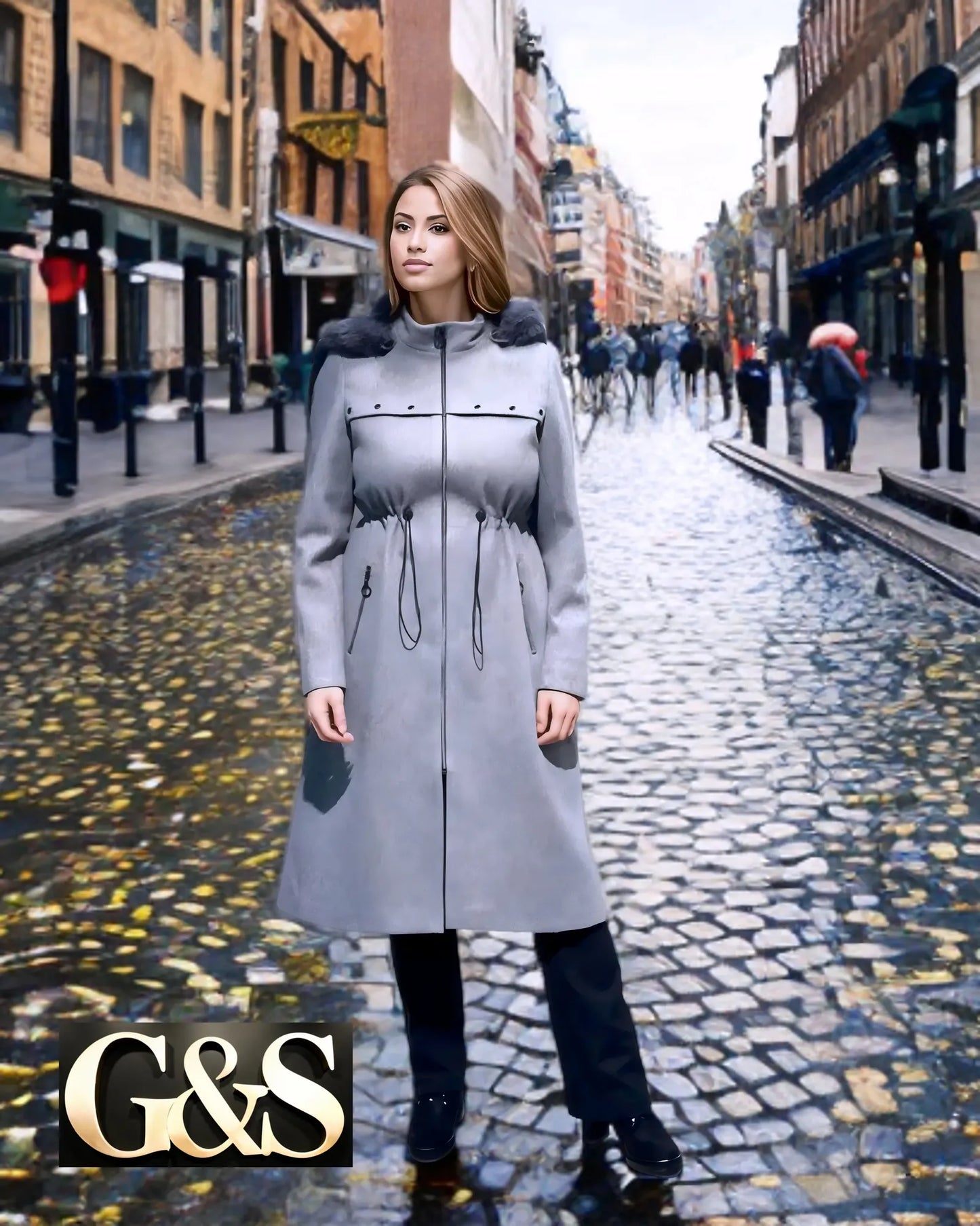 Model 1026 Women’s Coat - Detail 10 | Sami's Jackets