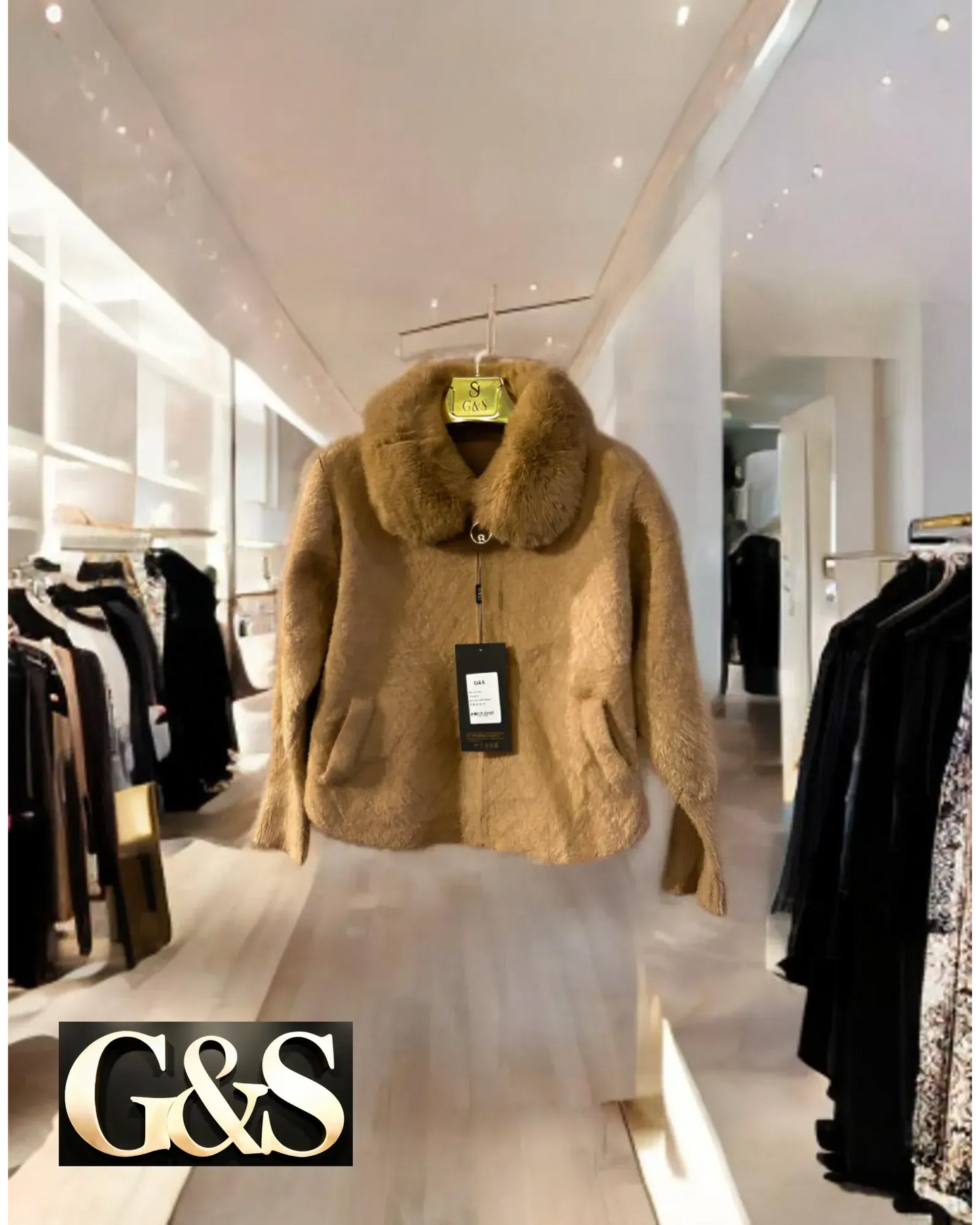 AC 8244 Women’s Fur-Trimmed Wool and Polyester ... - G&S