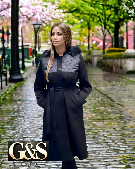 Model 1004 Women’s Coat - Front | Sami's Jackets