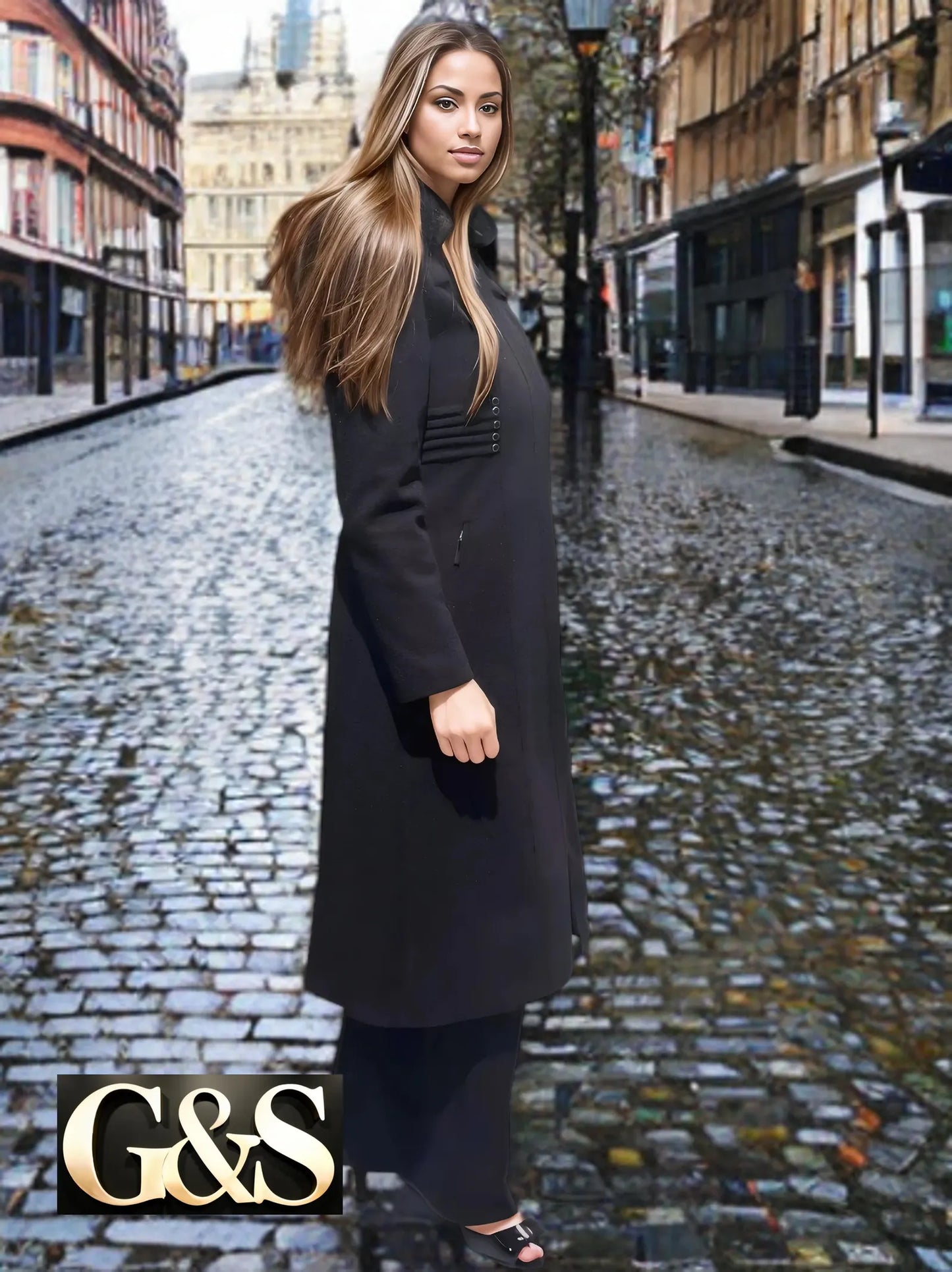 Model 1022 Women’s Coat - Detail 6 | Sami's Jackets