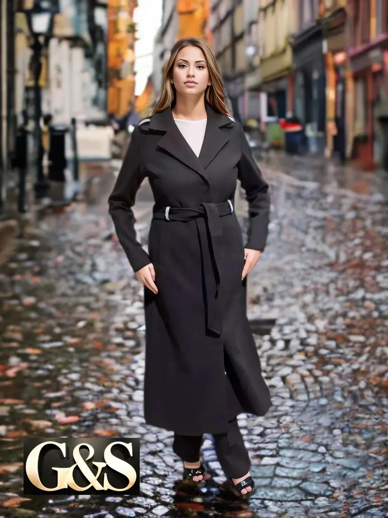 Model 1051 Women Long Coat - G&S