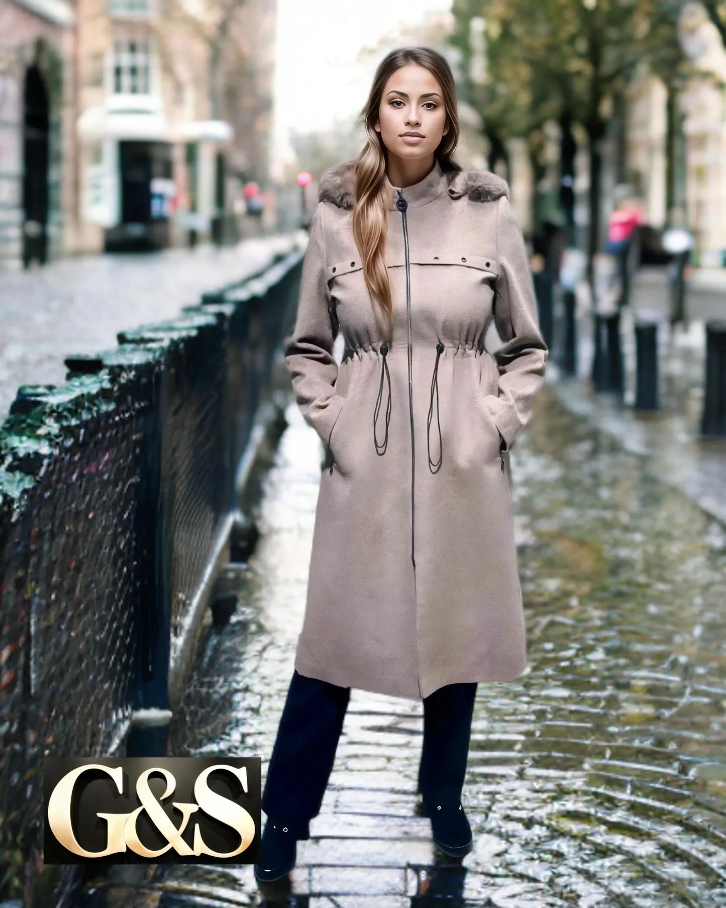 Model 1026 Women’s Coat - Detail 4 | Sami's Jackets