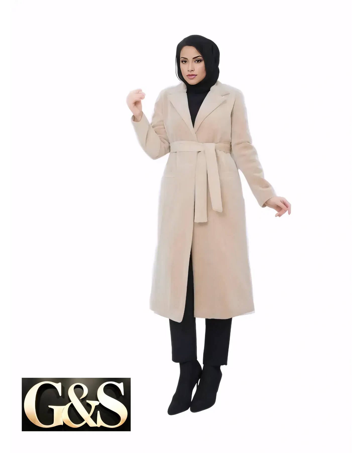 Model 1020 Women’s Coat - Side | Sami's Jackets