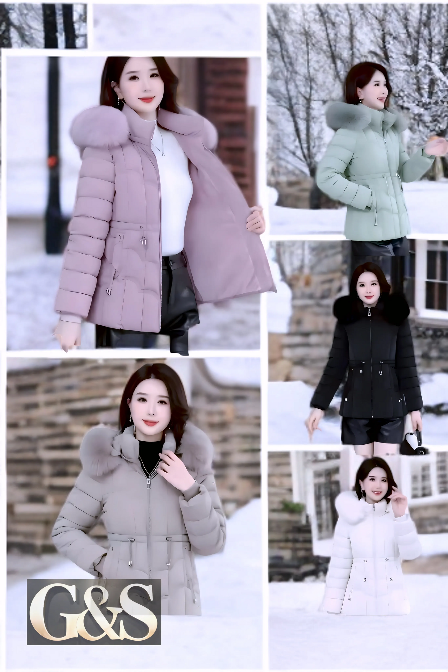 GY 88200 Women’s Puffer Jackets for Winter Warmth