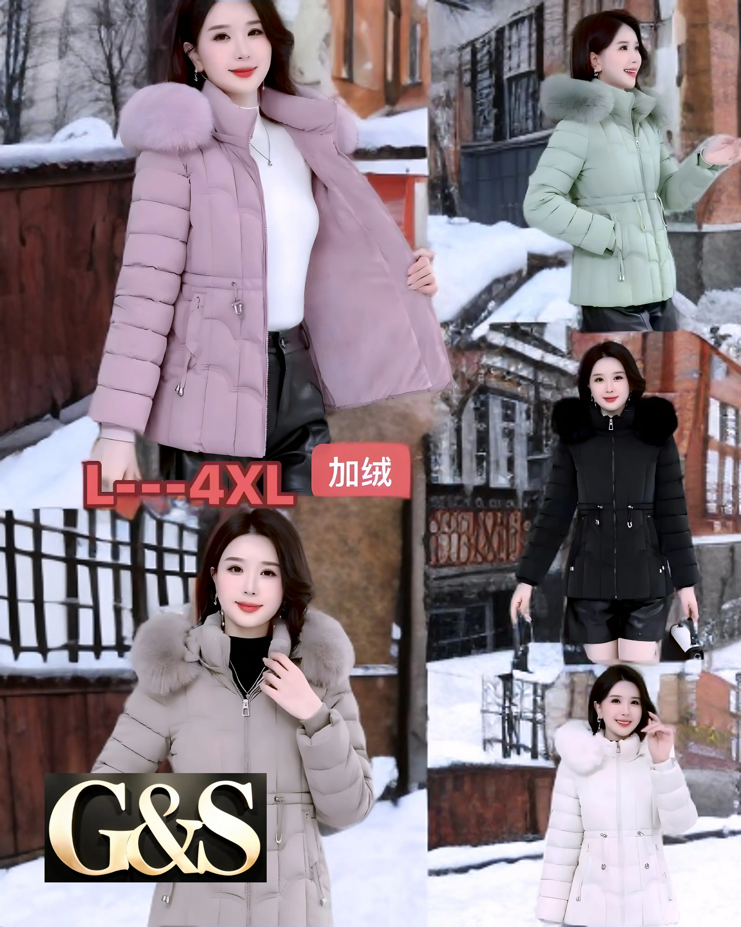 GY 88200 Women’s Puffer Jackets for Winter Warmth