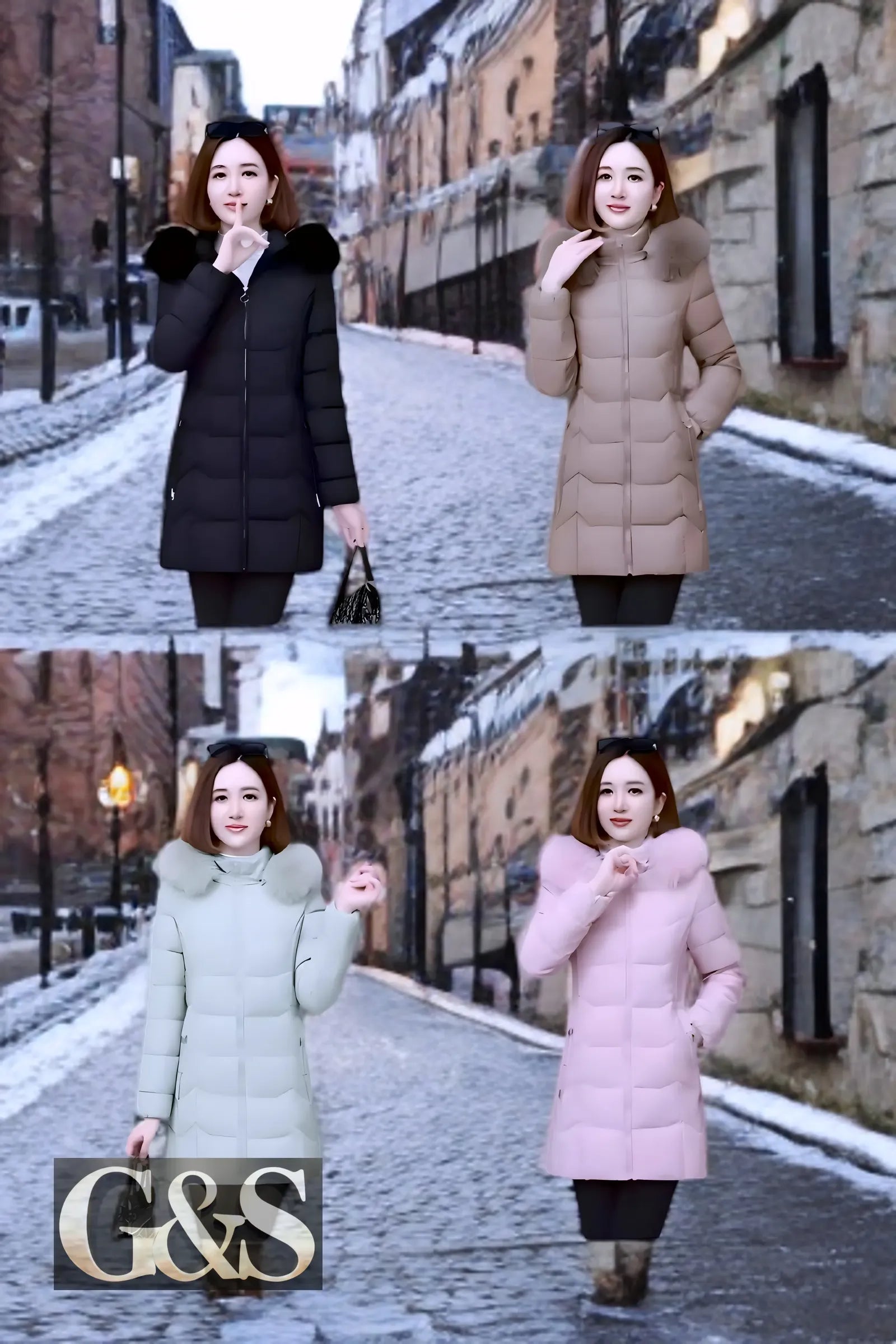 GY 23880 Women’s Puffer Jackets - G&S