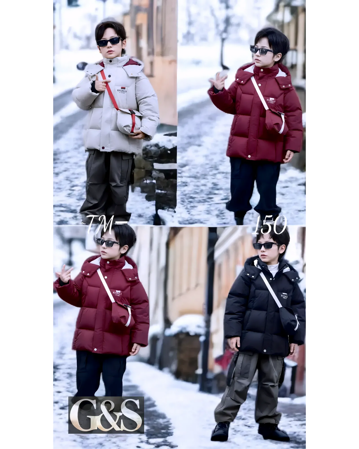 INCI TM192 Children’s Puffer Jackets - G&S