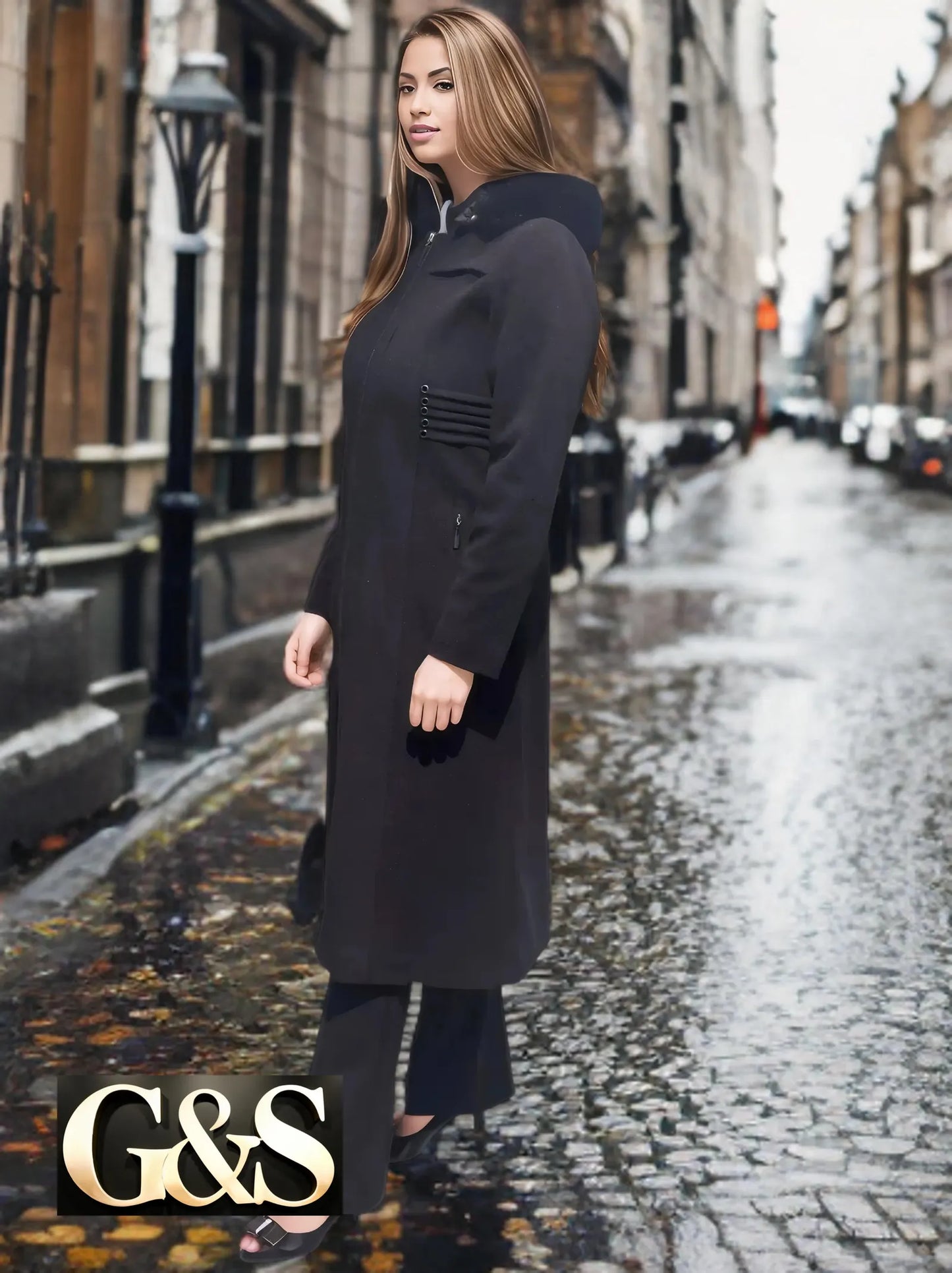 Model 1022 Women’s Coat - Detail 7 | Sami's Jackets