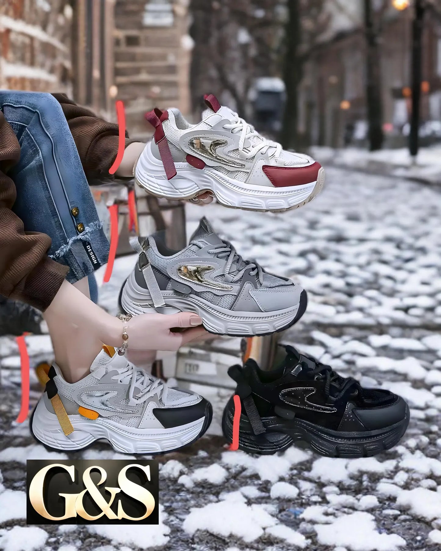 CHW AF01 Women’s Sneakers - G&S