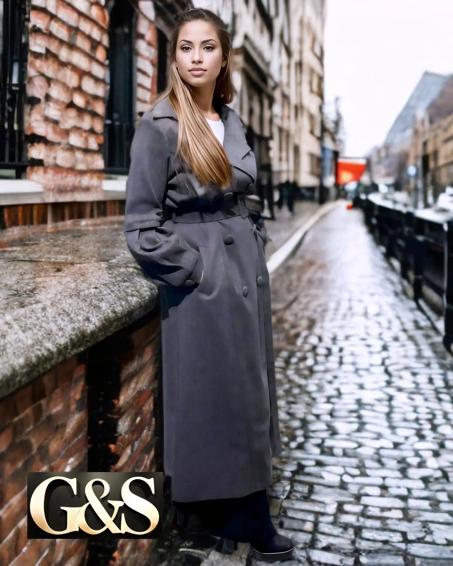 Model 1031 Women’s Coat - Back | Sami's Jackets