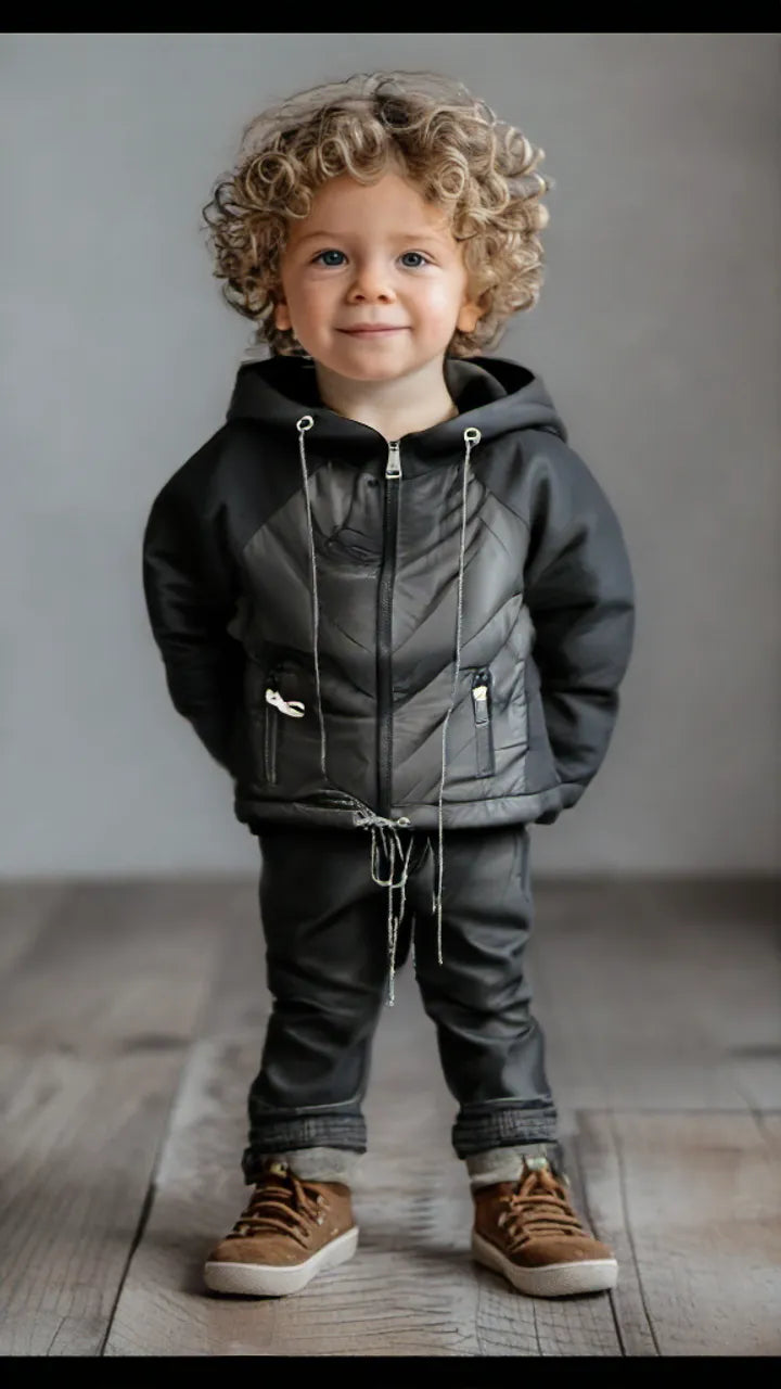 MG CHB335 Childrens Sporty Winter Tracksuit - G&S