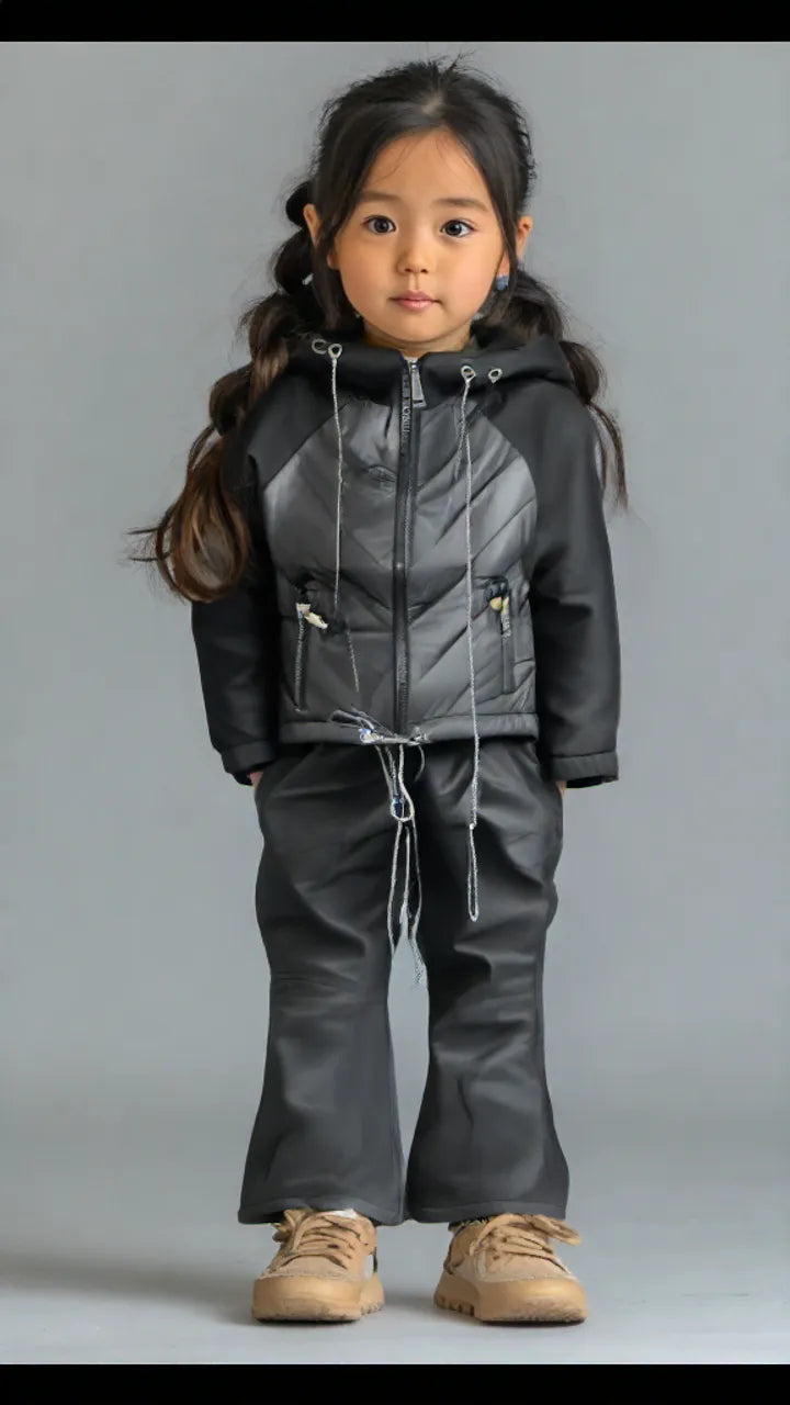 MG CHB335 Childrens Sporty Winter Tracksuit - G&S