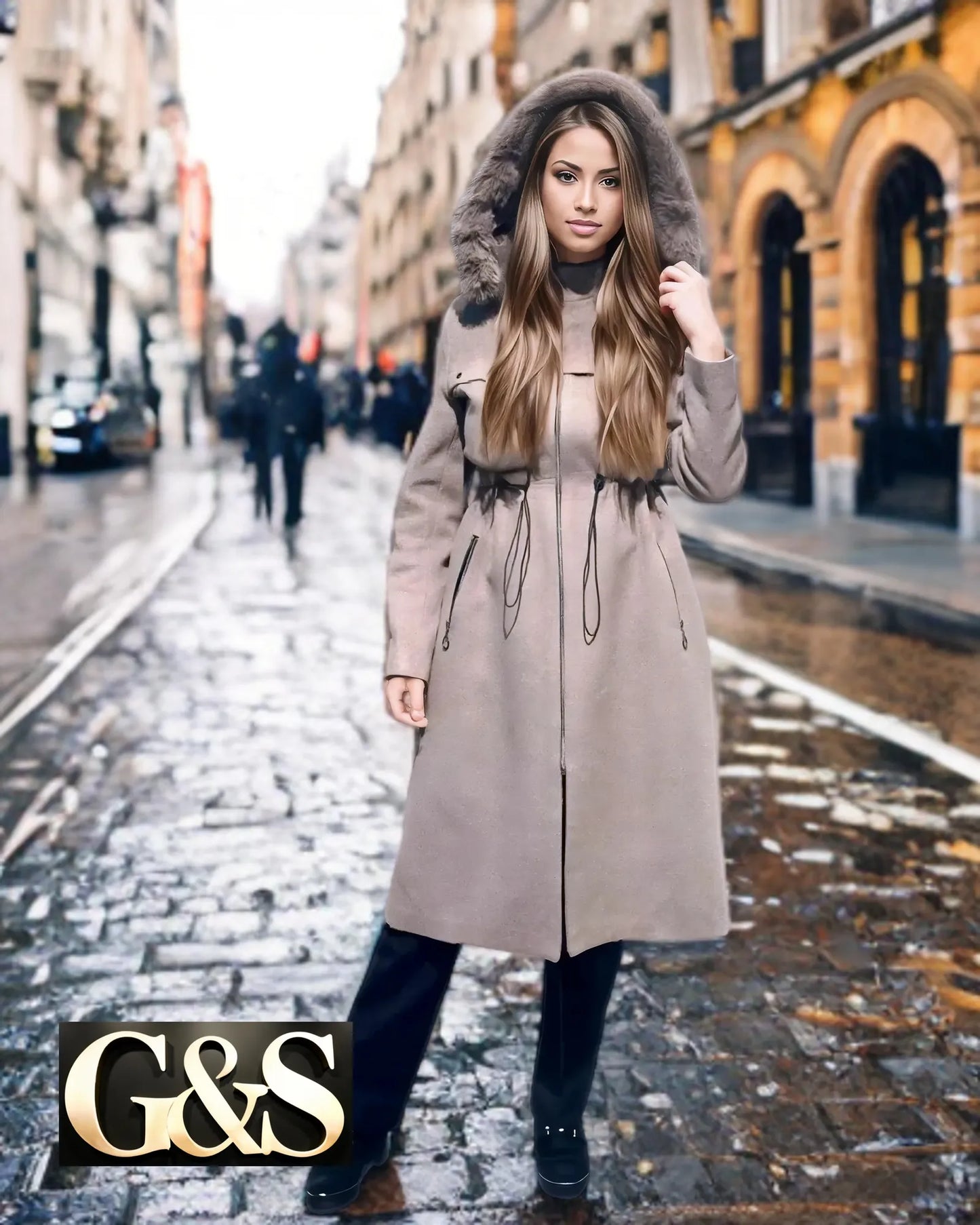 Model 1026 Women’s Coat - Detail 8 | Sami's Jackets