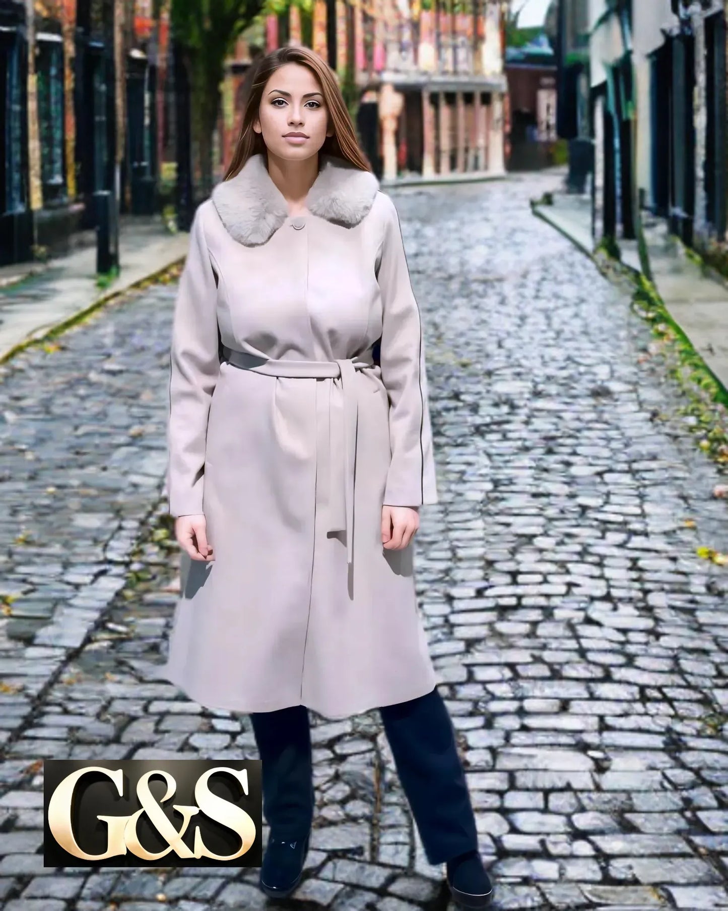 Model 1007 Women’s Coat - Side | Sami's Jackets