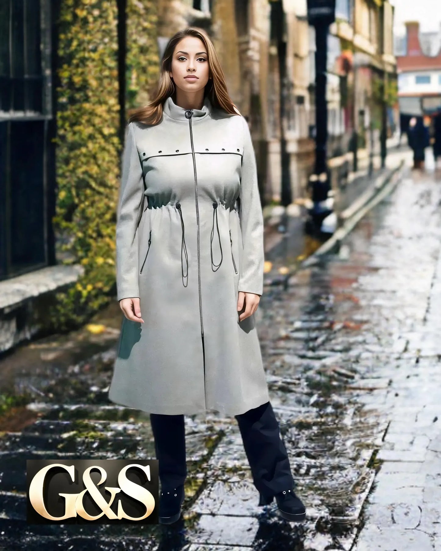 Model 1026 Women’s Coat - Detail 1 | Sami's Jackets