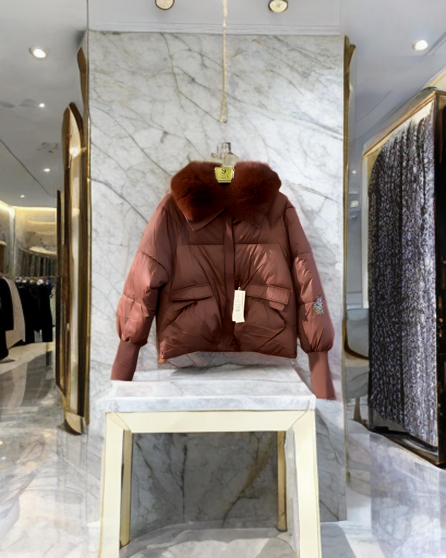 INCI 25122 Women’s Puffer Jackets for Winter Warmth
