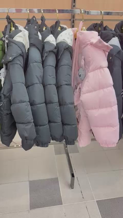 INCI 444 Barnpufferjackor