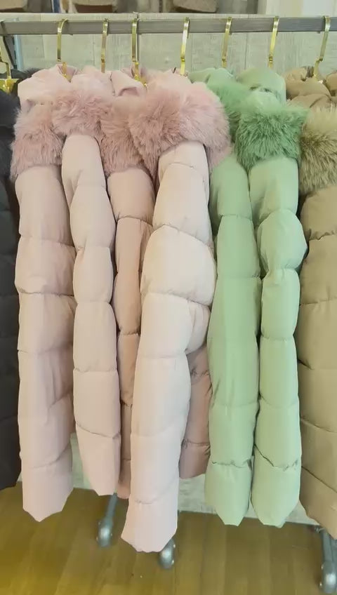 GY 8810 Damjackor med puffärm