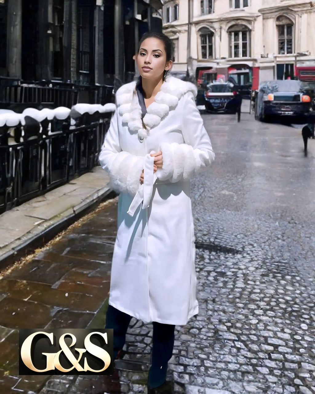 Model 1032 Women’s Coat - Detail 3 | Sami's Jackets