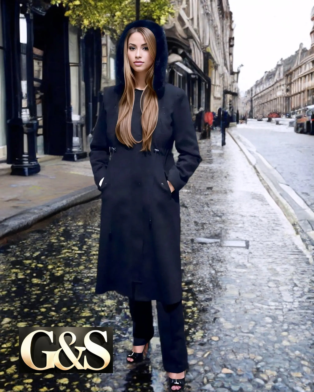 Model 1025 Women’s Coat - Detail 4 | Sami's Jackets