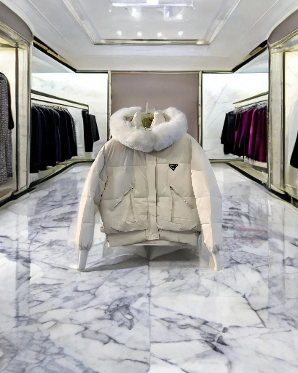 GY 85550 Women’s Puffer Jackets - G&S