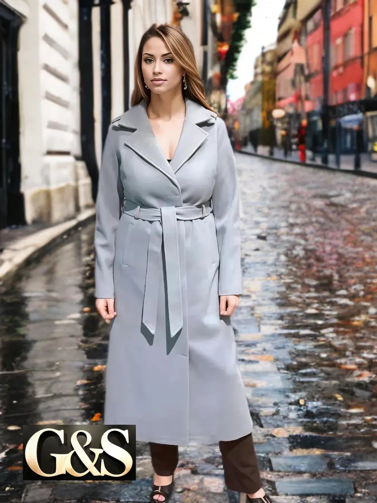 Model 1051 Women Long Coat - G&S
