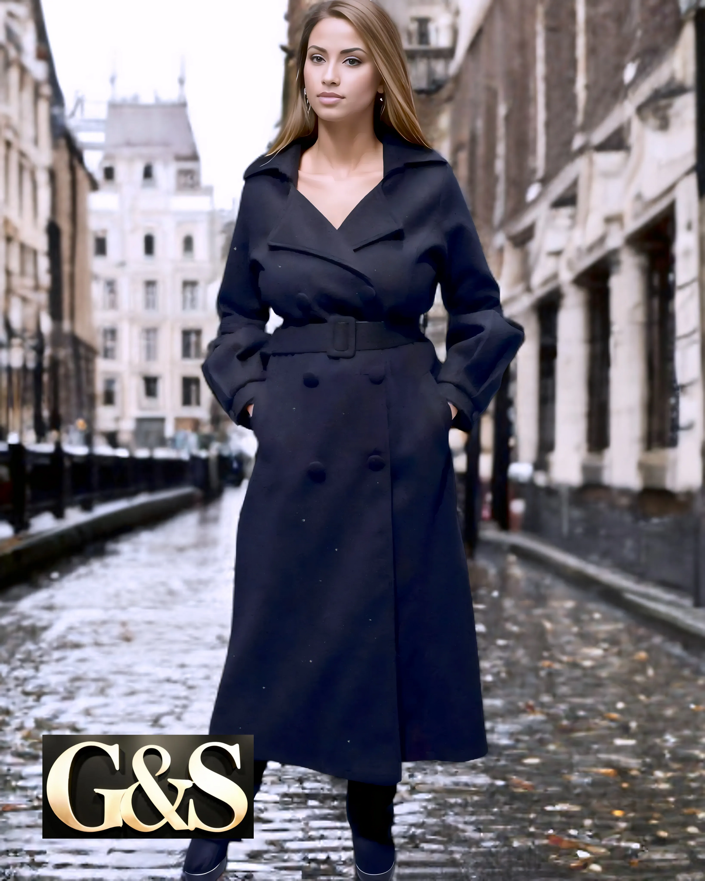 Model 1031 Women’s Coat Made From 100 Percent Polyester