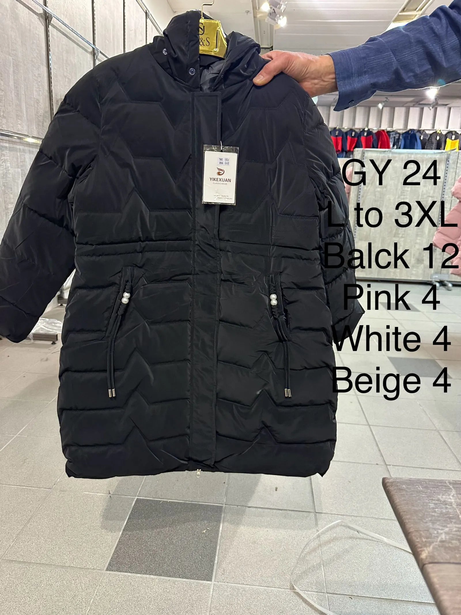 GY24 Women’s Puffer Jackets - G&S