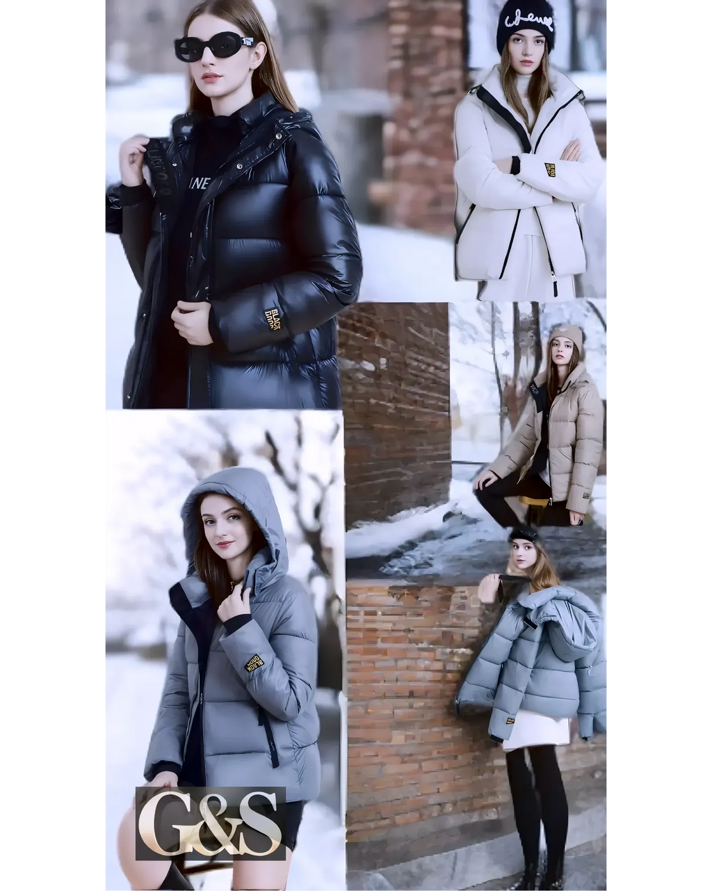 INCI 518 Women’s Puffer Jackets - G&S