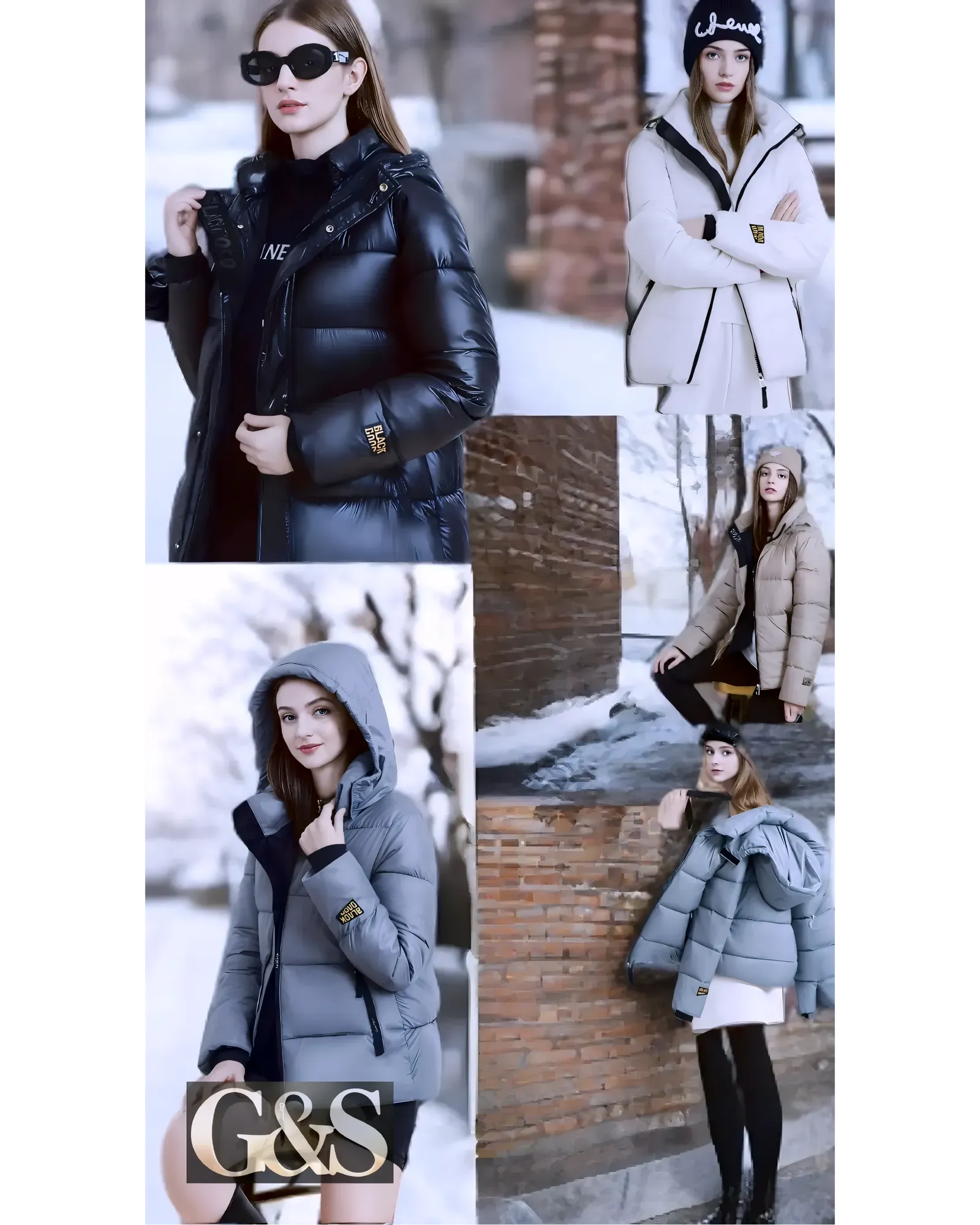 INCI 518 Women’s Puffer Jackets - G&S