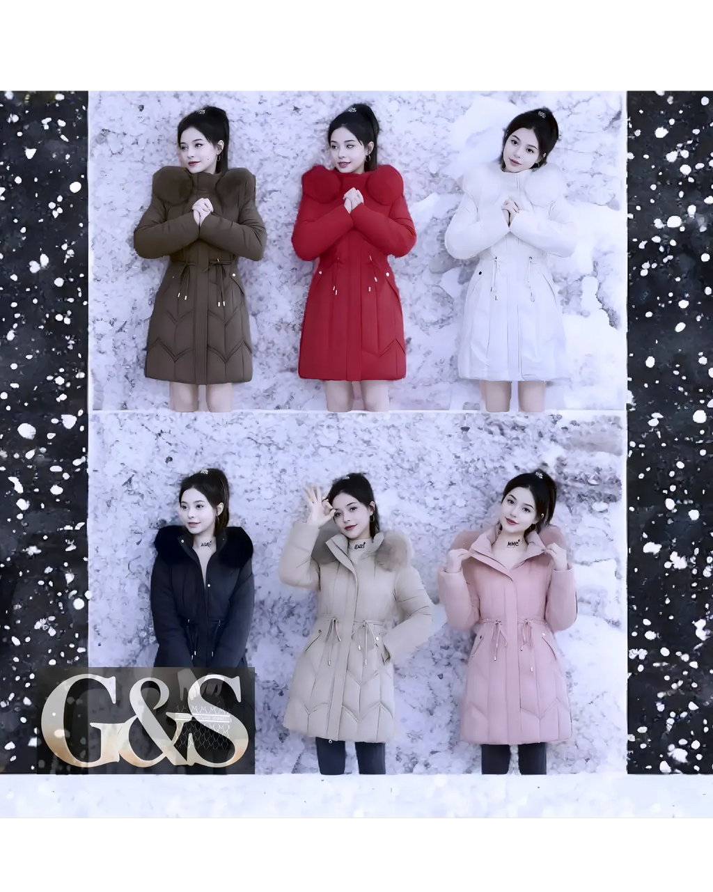 GY582 Women’s Puffer Jackets - G&S