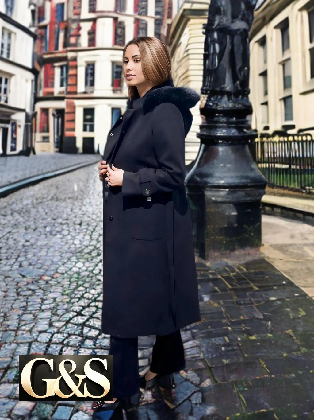 Model 1013 Women’s Coat - Detail 3 | Sami's Jackets