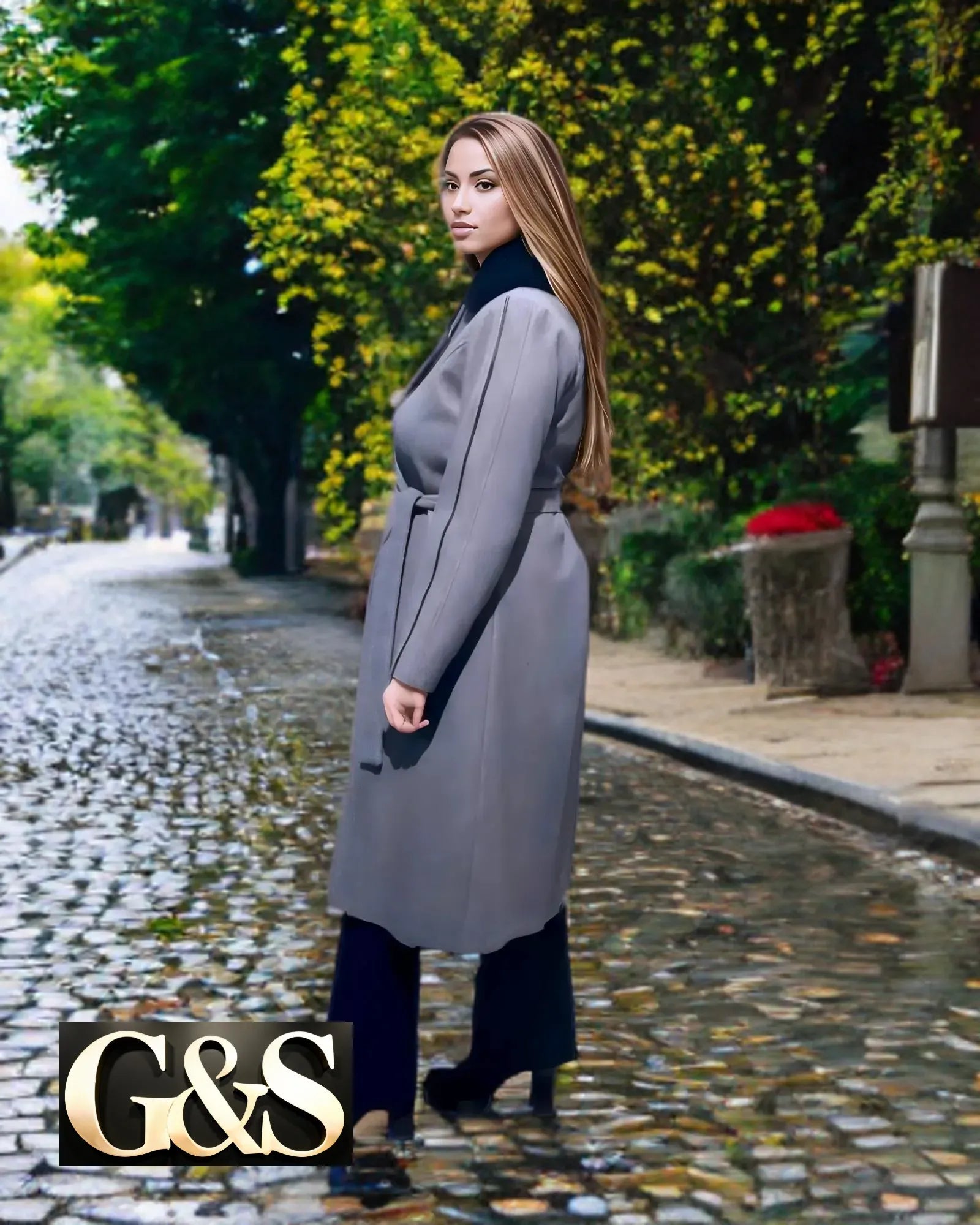 Model 1007 Women’s Coat - Front | Sami's Jackets