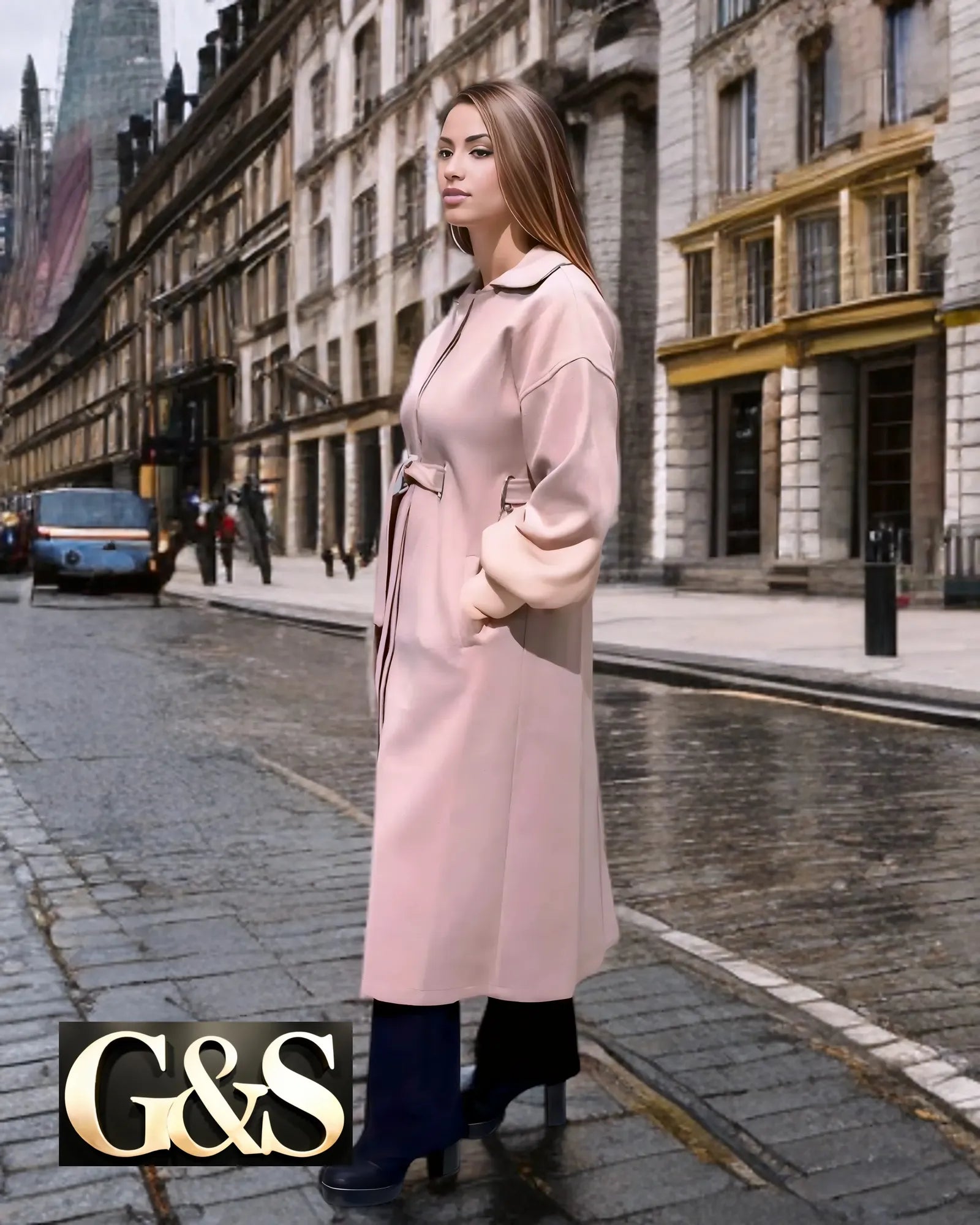 Model 1030 Women’s Coat - Detail 4 | Sami's Jackets