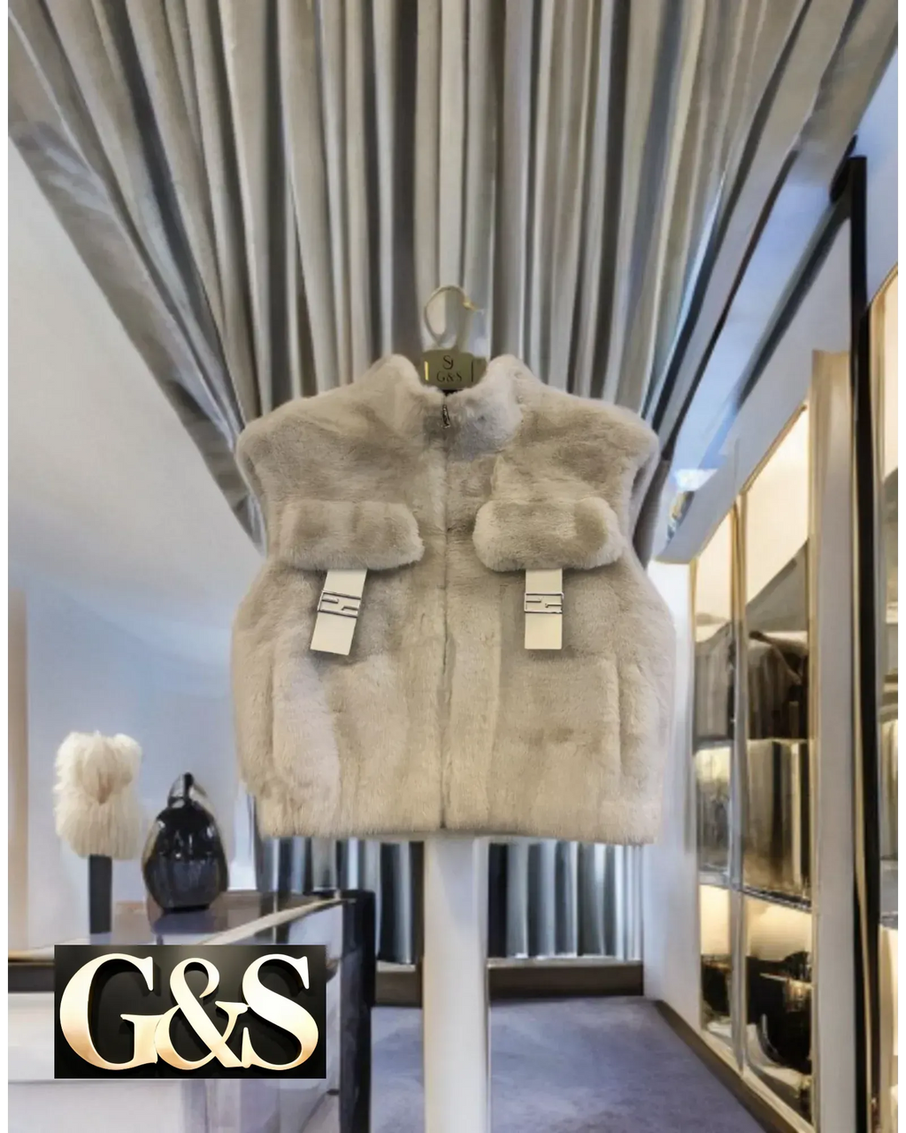 JP2 Black Vest Jackets - G&S