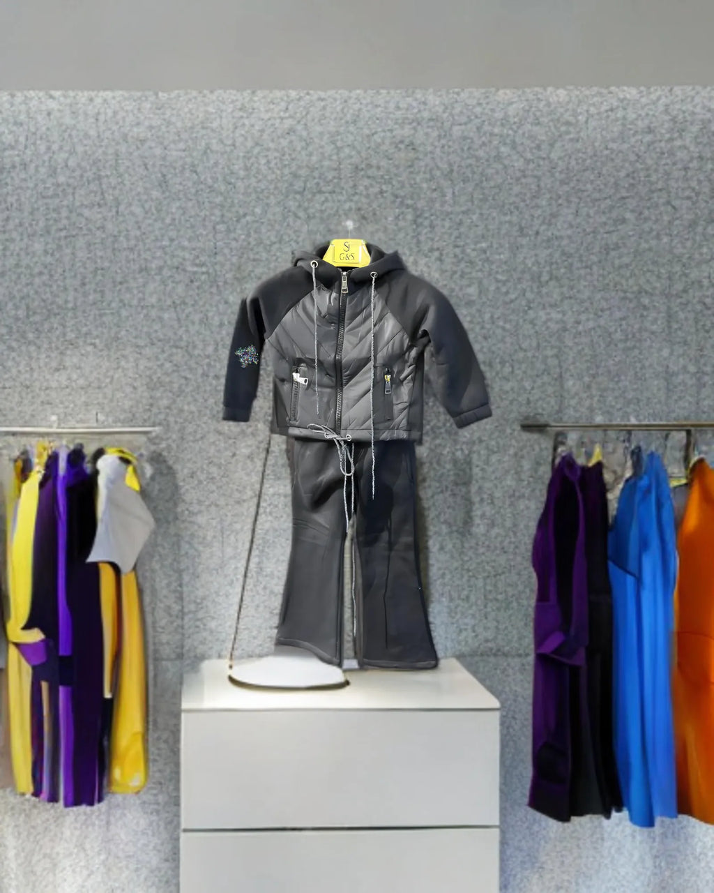 MG CHB335 Childrens Sporty Winter Tracksuit - G&S