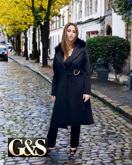Model 1008 Women’s Coat - Back | Sami's Jackets