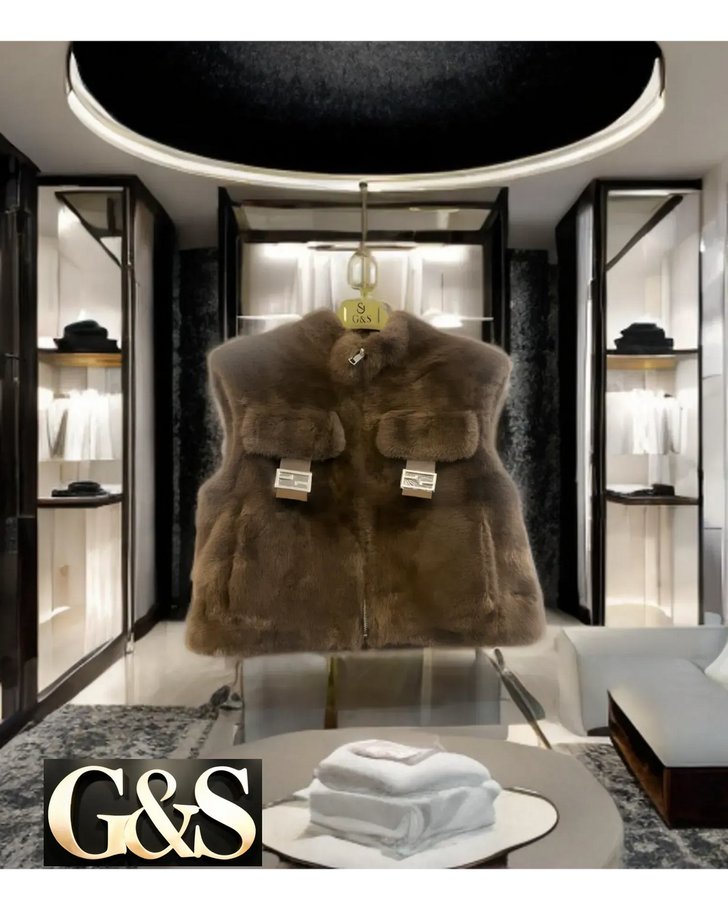 JP2 Black Vest Jackets - G&S