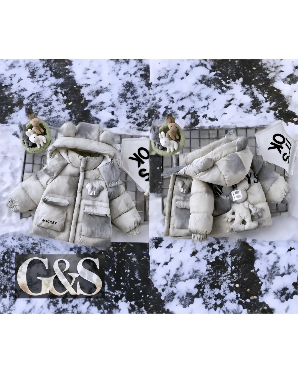 INCI 333 Children’s Puffer Jackets - G&S