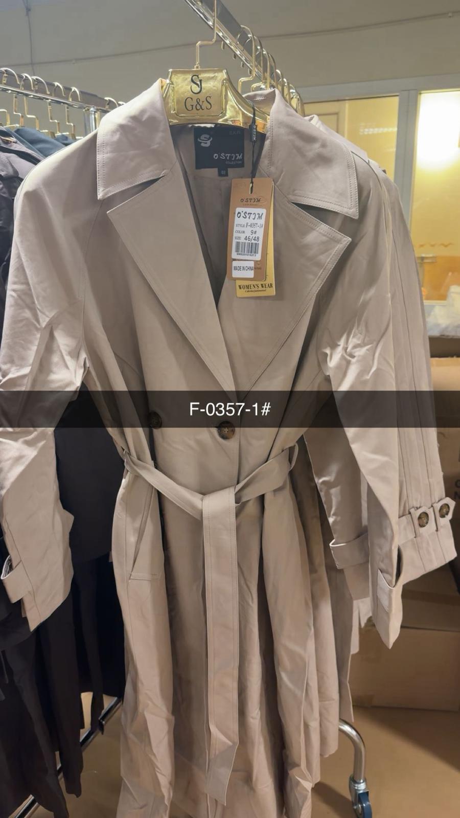 NC Normal Cotton Coat F-0357 / F-0357-1